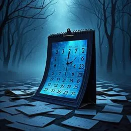 Flipping Calendar Pages