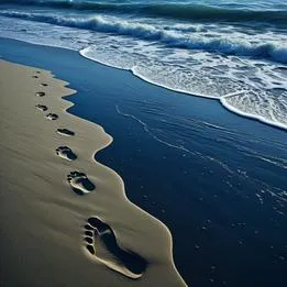 Footprints in Sand