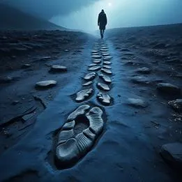 Fossilized Footprint