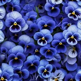 Frosted Pansies