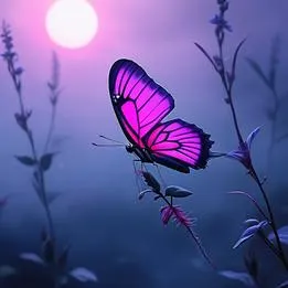 Fuchsia Butterfly