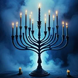Giant Menorah