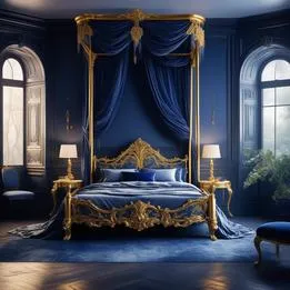 Gilded Bedframe