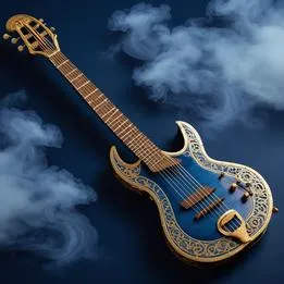 Gilded Sitar