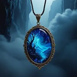Glass Art Pendant