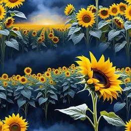 Glimmering Sunflower