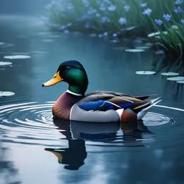 Glistening Duck