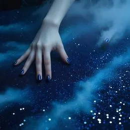 Glittery Nail Polish