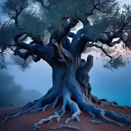 Gnarled Olive Tree