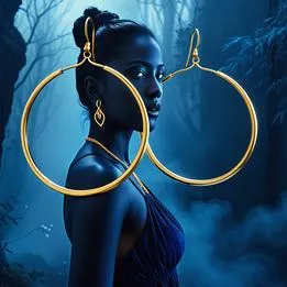 Gold Hoop Earrings