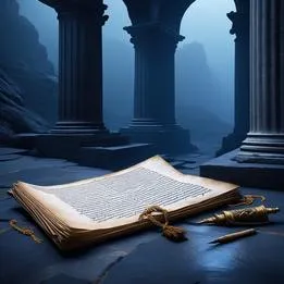 Greek Philosopher's Scroll