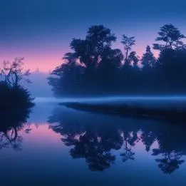 Hazy Sunset