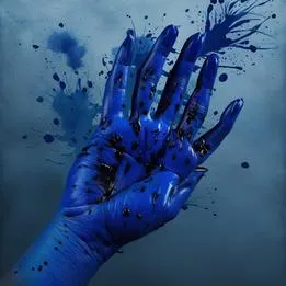 Ink Stained Hands