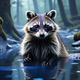 Intriguing Raccoon