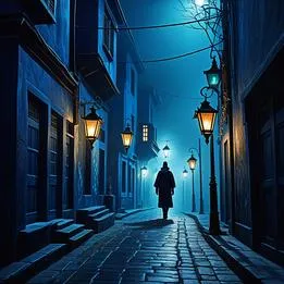 Lantern-lit Street