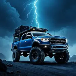 Lifted Pickup Truck