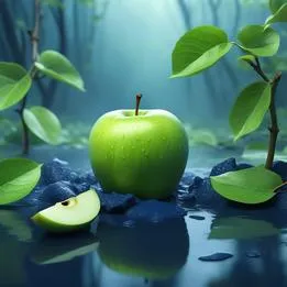 Lime Green Apple