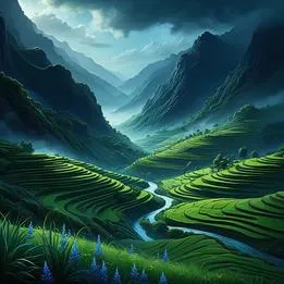 Lush Green Valley