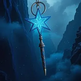 Magic Wand Keychain
