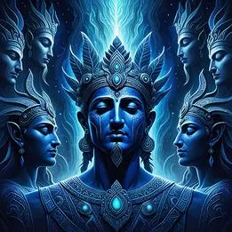 Many-faced God
