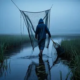 Marshland Fisher's Net