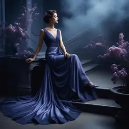 Mauve Silk