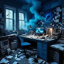 Messy Desk