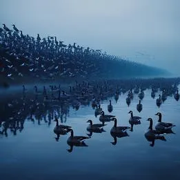 Migrating Geese