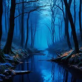 Moonlit Forest