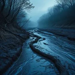 Muddy Riverbank