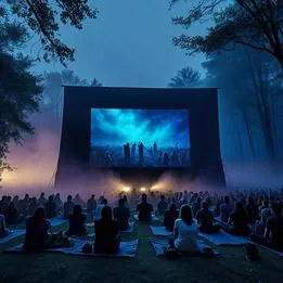 Outdoor Movie Screen