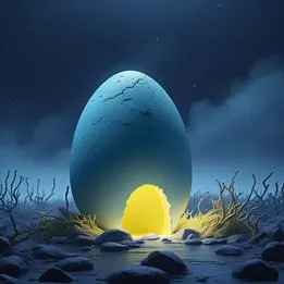 Pastel Yellow Egg