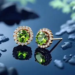 Peridot Earring