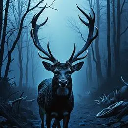 Pierced Deer Horns