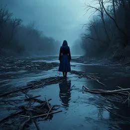 Polluted River
