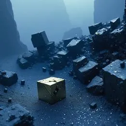 Pyrite Cube