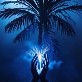 Radiating Palm