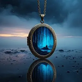 Reflective Mirror Locket