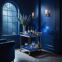 Retro Bar Cart