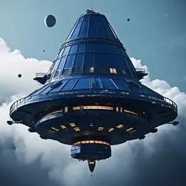 Retro Spacecraft