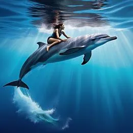 Riding a Dolphin