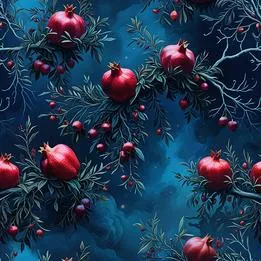 Ripe Pomegranates