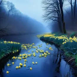 Riverbank Daffodils