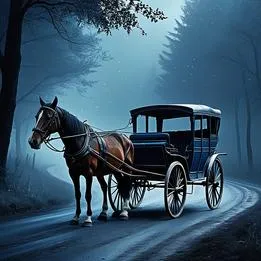 Rustic Horse and Buggy