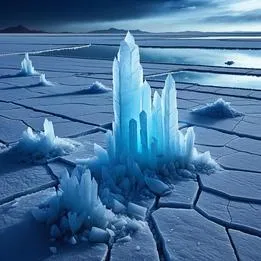 Salt Flat Crystals