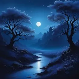 Silvery Moonlight