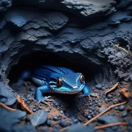Skink Burrowing