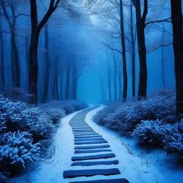 Snowy Pathway