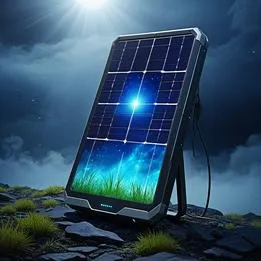 Solar-Powered Gadget