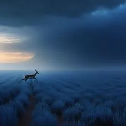 Sprinting Gazelle